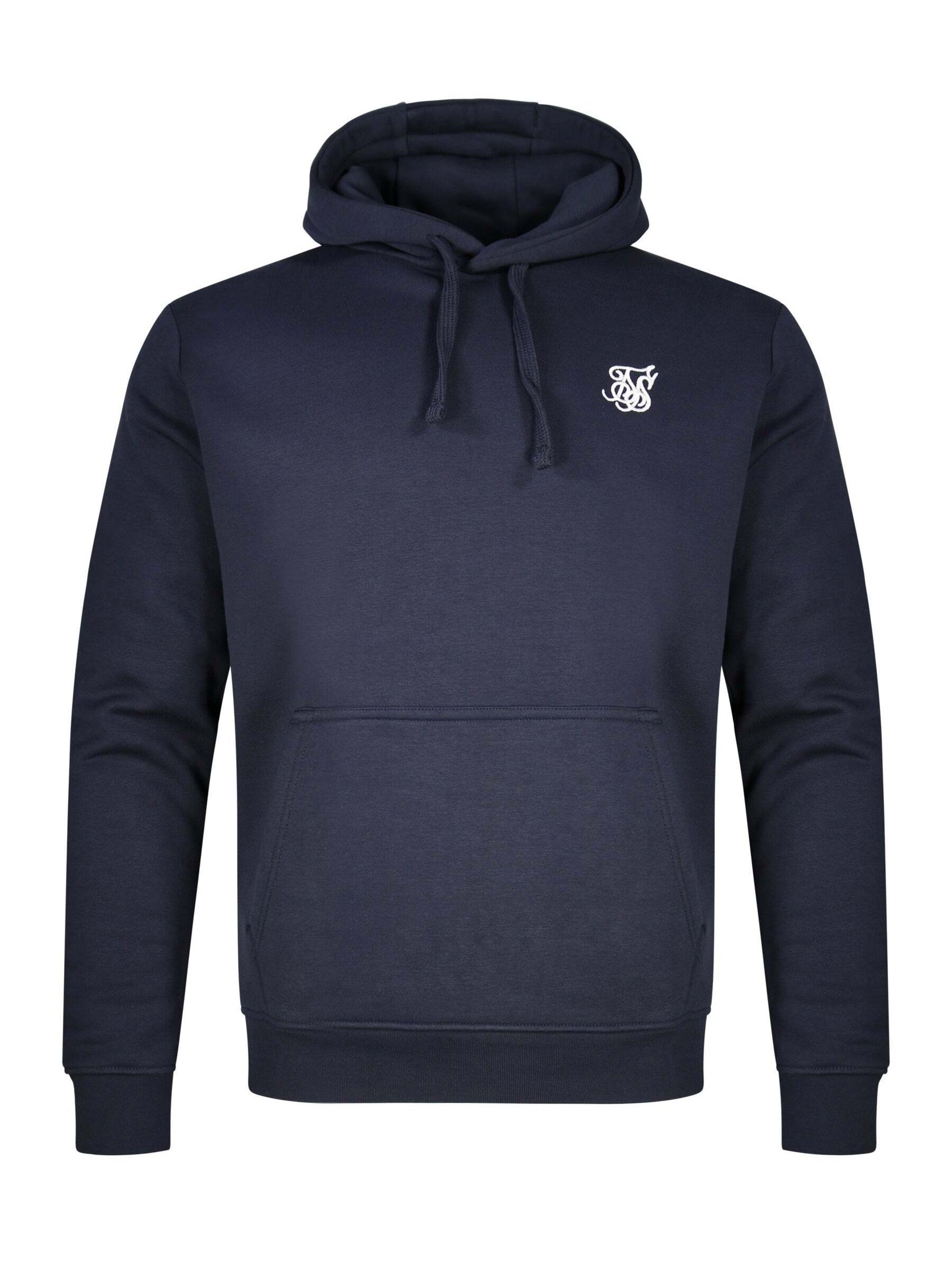 Sweat-shirt 'Essentials' SikSilk en bleu : devant