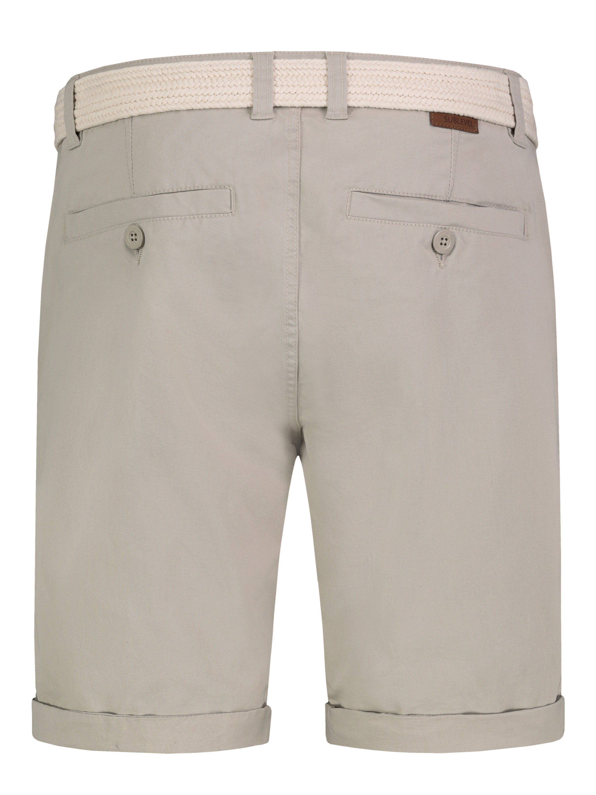 Sublevel Regular Shorts in Beige