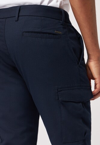 ROY ROBSON Regular Cargo Pants in Blue