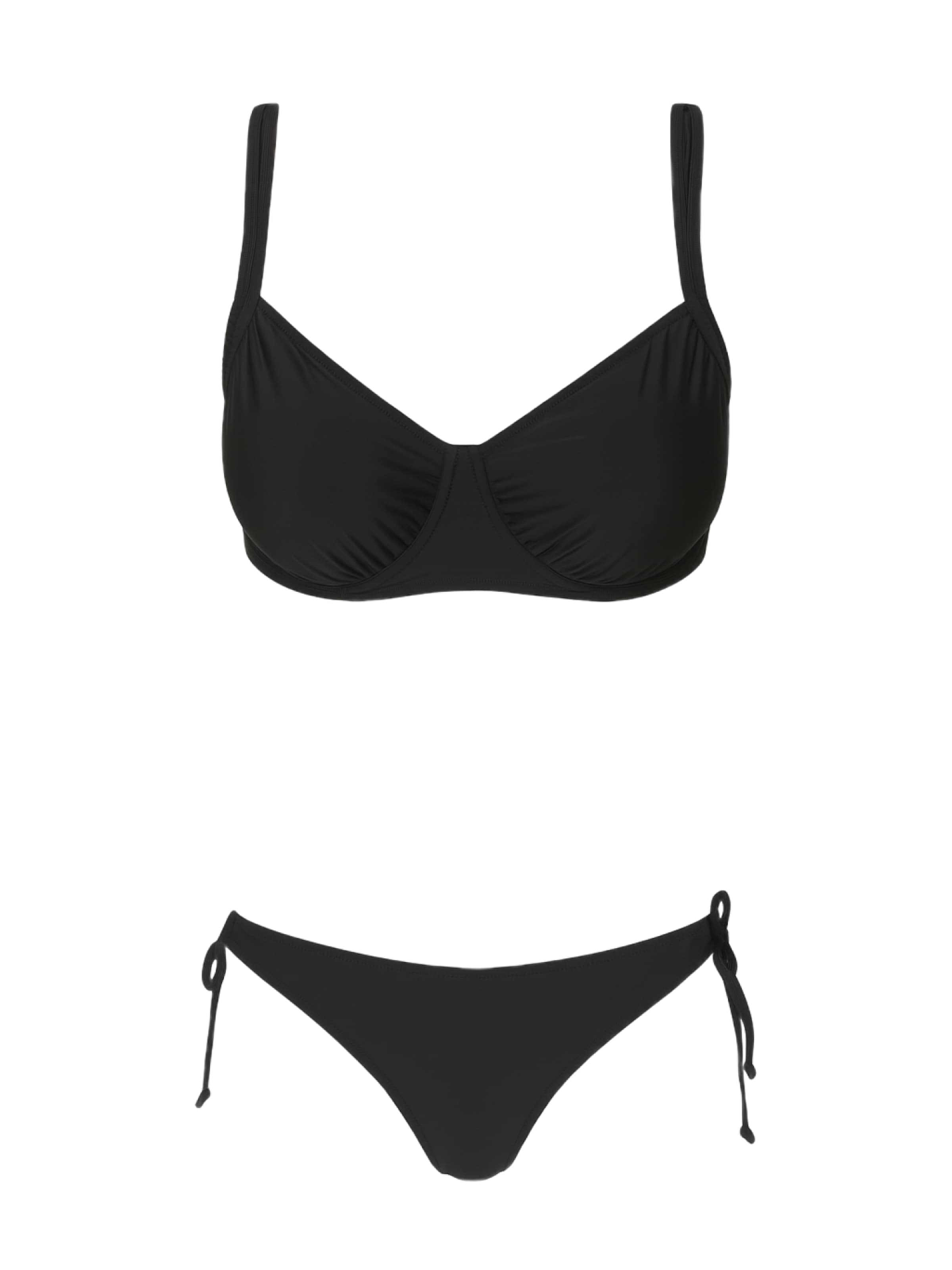 C&City Minimizer Bikini in Schwarz: Vorderseite