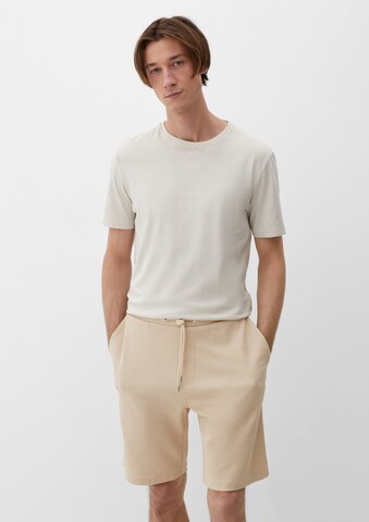 s.Oliver Regular Broek in Beige: voorkant