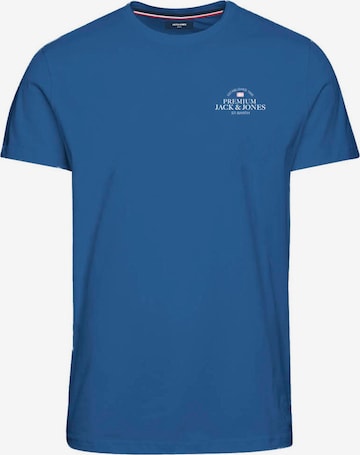 T-Shirt 'Blukey' JACK & JONES en bleu : devant