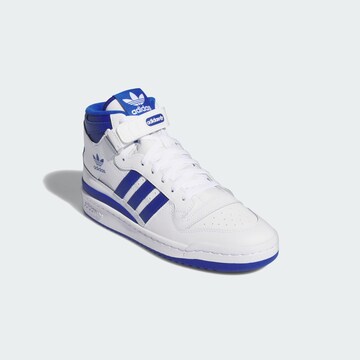 ADIDAS ORIGINALS Hög sneaker 'Forum' i vit