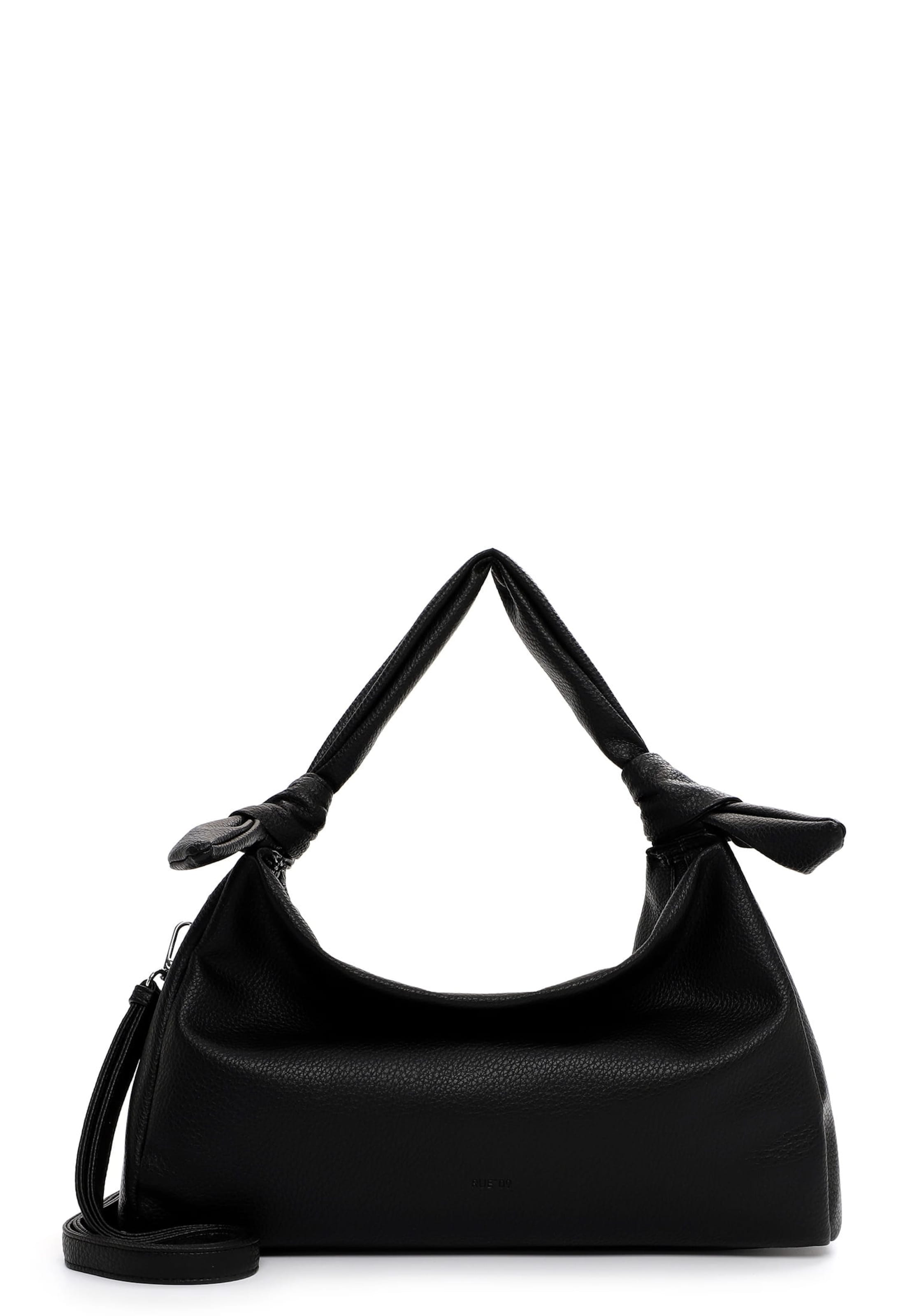 Emily & Noah Schultertasche 'Pantin Rue 09' in Schwarz: Vorderseite