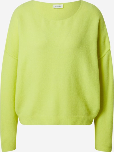 AMERICAN VINTAGE Pull-over 'DAMSVILLE' en citron vert, Vue avec produit