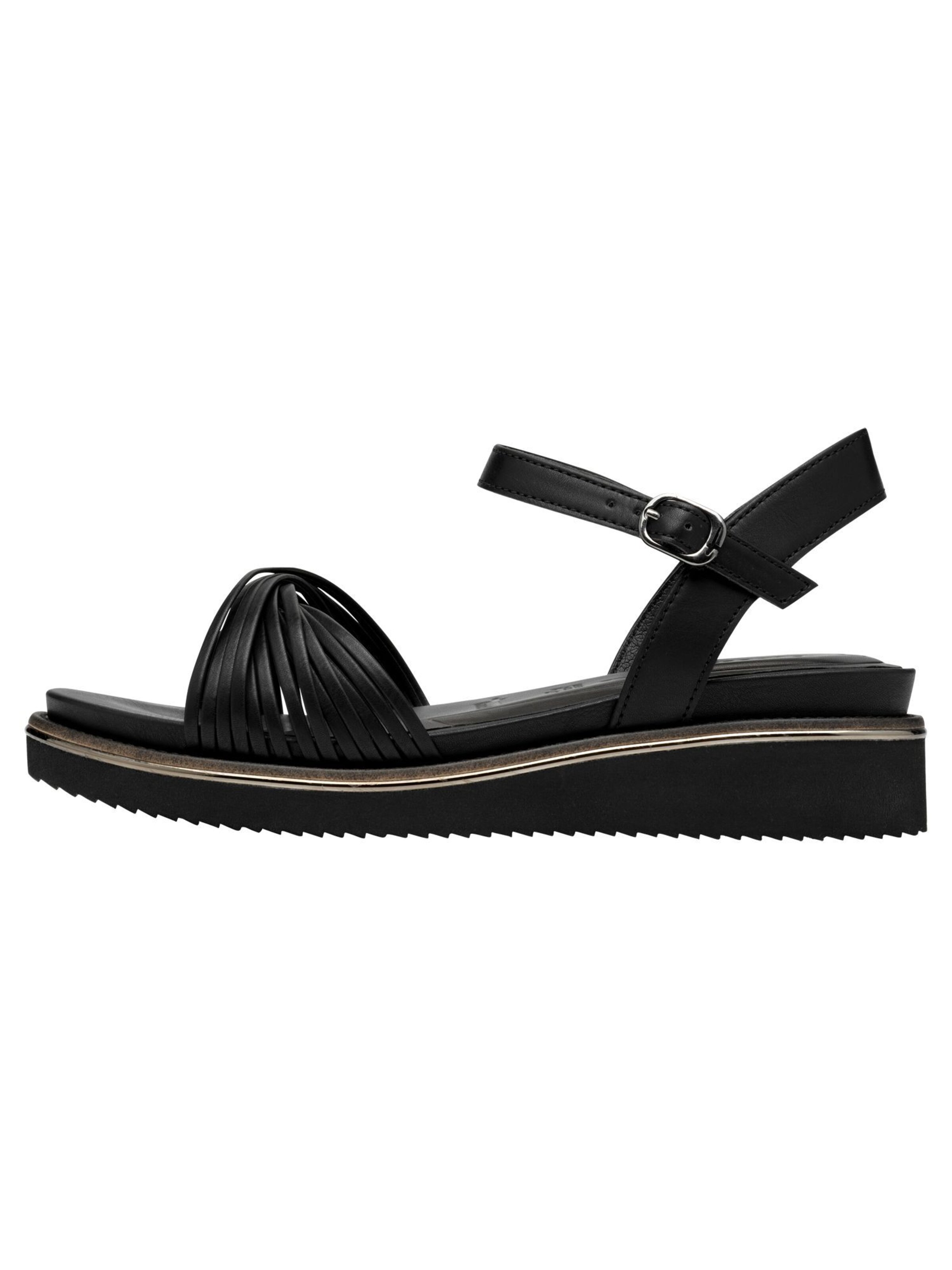 Tamaris Riemensandale in Schwarz