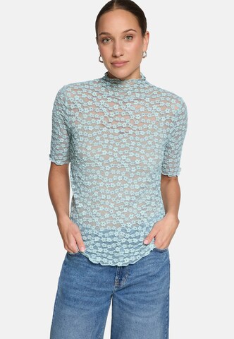 zero Shirt in Blauw: voorkant