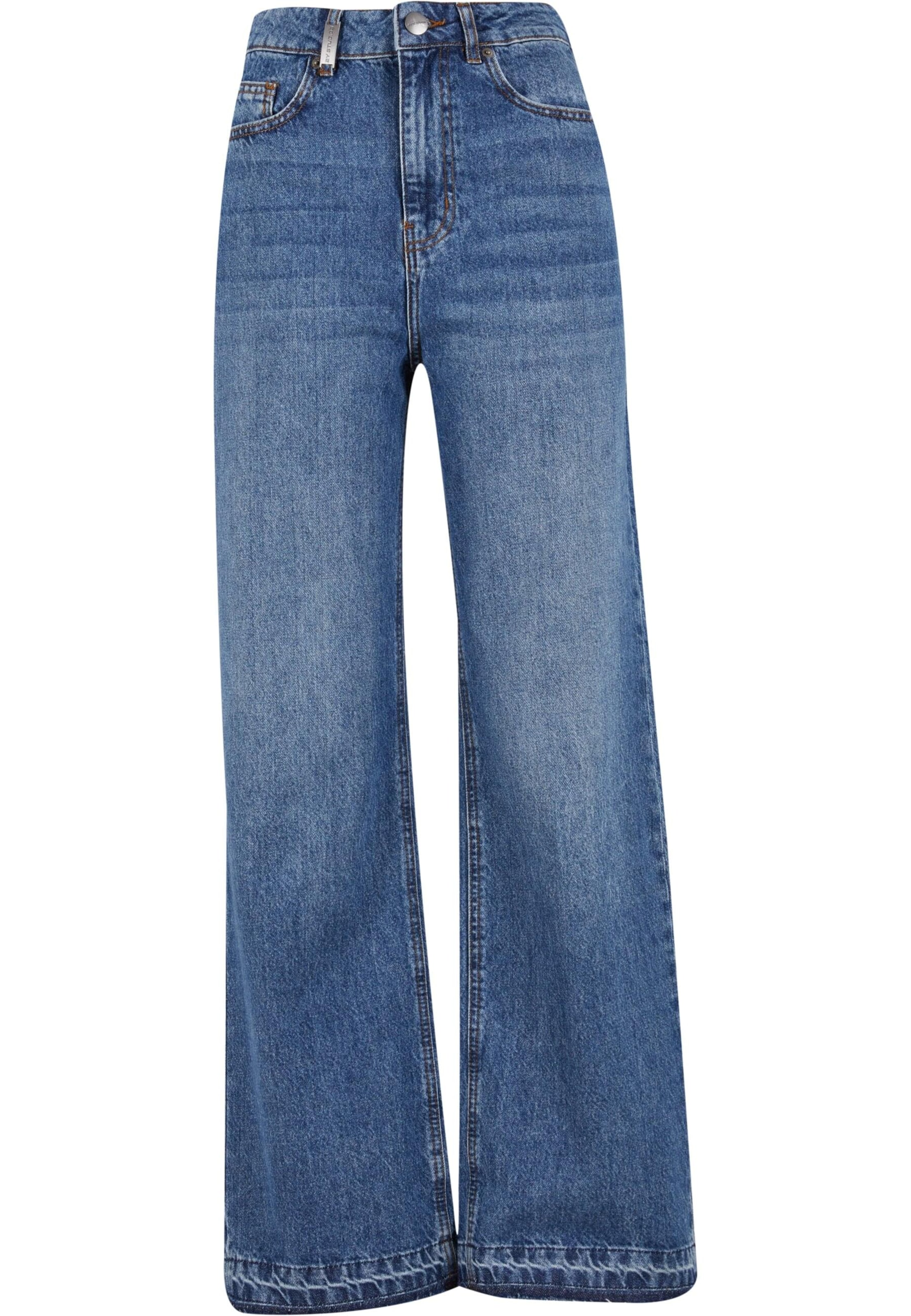 2Y Studios Wide leg Τζιν 'Vulna Open' σε μπλε: μπροστά