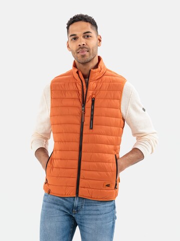 CAMEL ACTIVE Vest in Orange: front