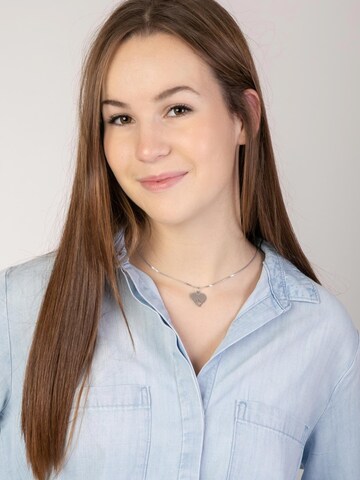 Lucardi Pendant 'Basic' in Silver: front