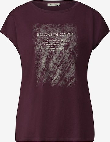 STREET ONE Shirt in Red: front