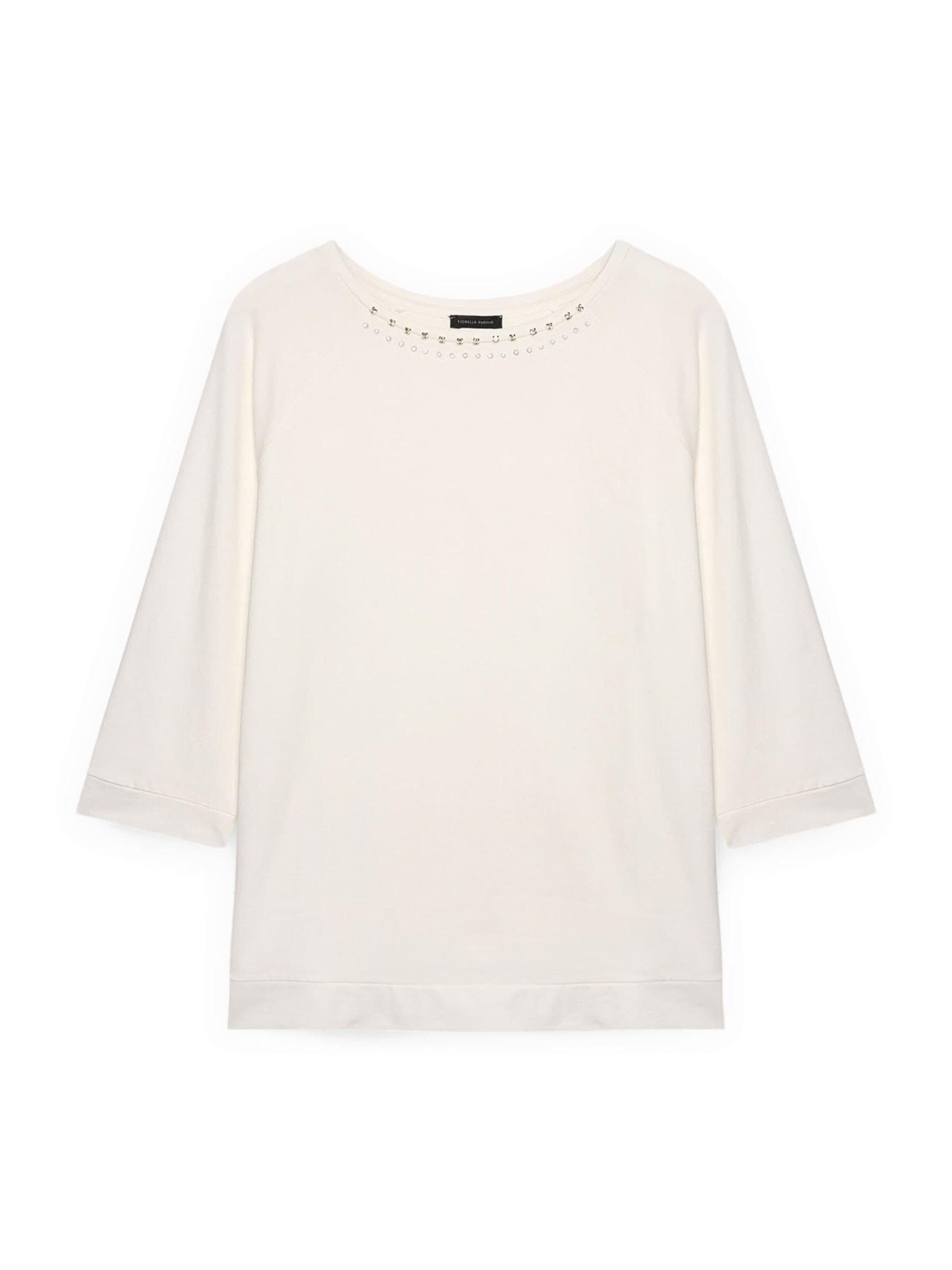 Fiorella Rubino Shirt in L-XL/Plus in White, Item view