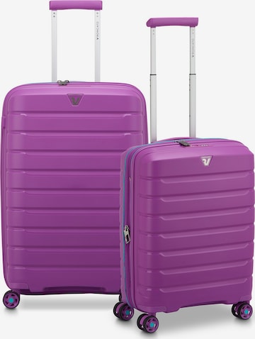 Roncato Suitcase Set 'B-Flying' in Purple: front