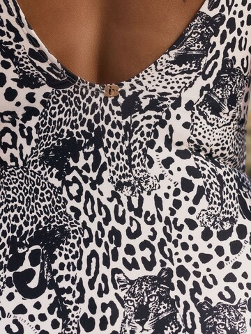 B by Ted Baker Bustier Shaping-badpak in Zwart