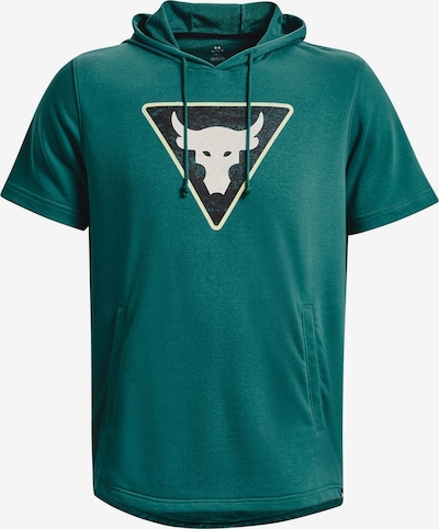 UNDER ARMOUR Performance Shirt 'Project Rock' in Green / Black / White, Item view