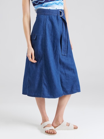 Masai Skirt 'Sanchia' in Blue: front