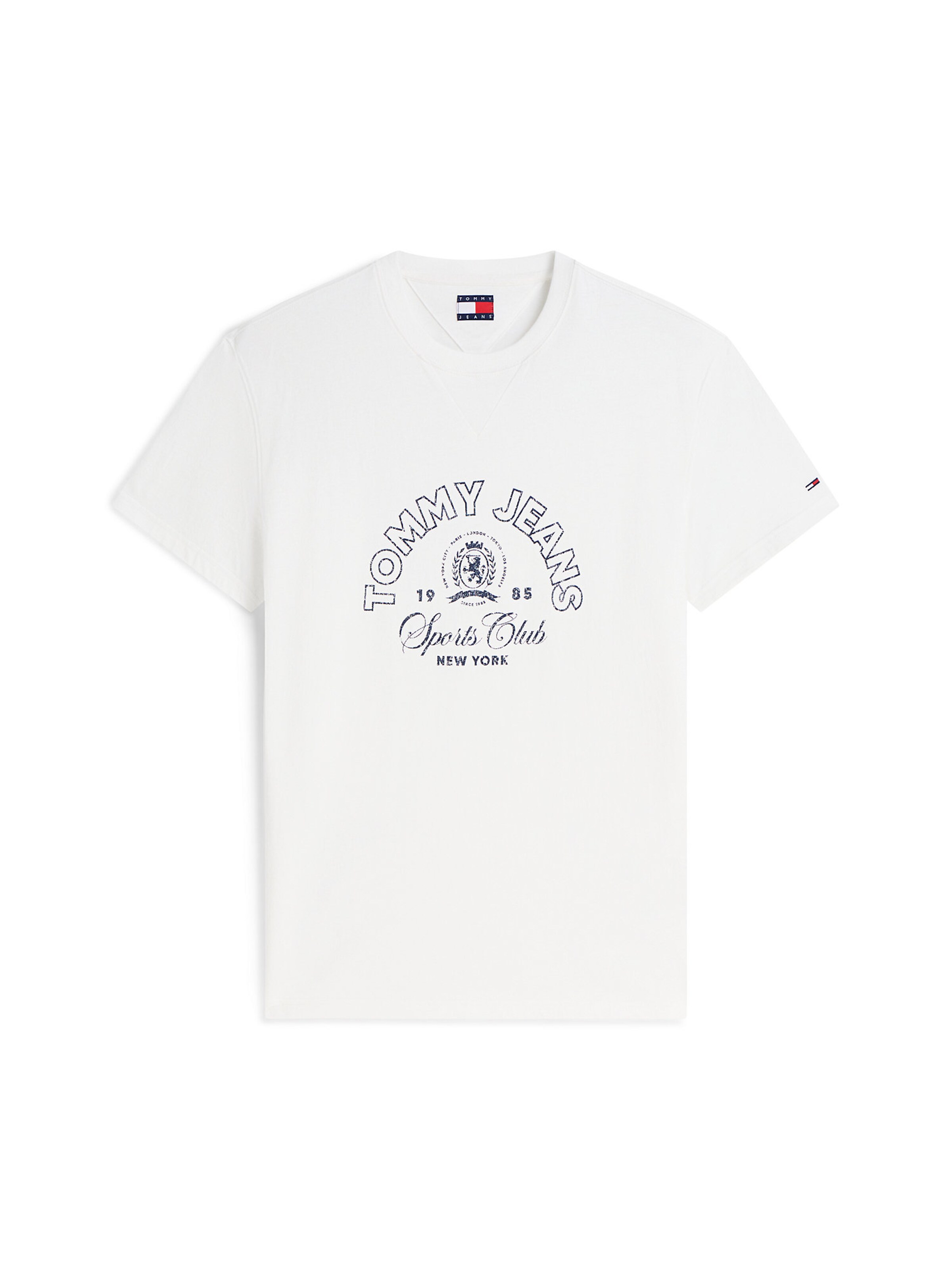 Tommy Jeans Shirt in White: front