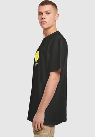 Merchcode T-ShirtIts Tennis Time' in Schwarz