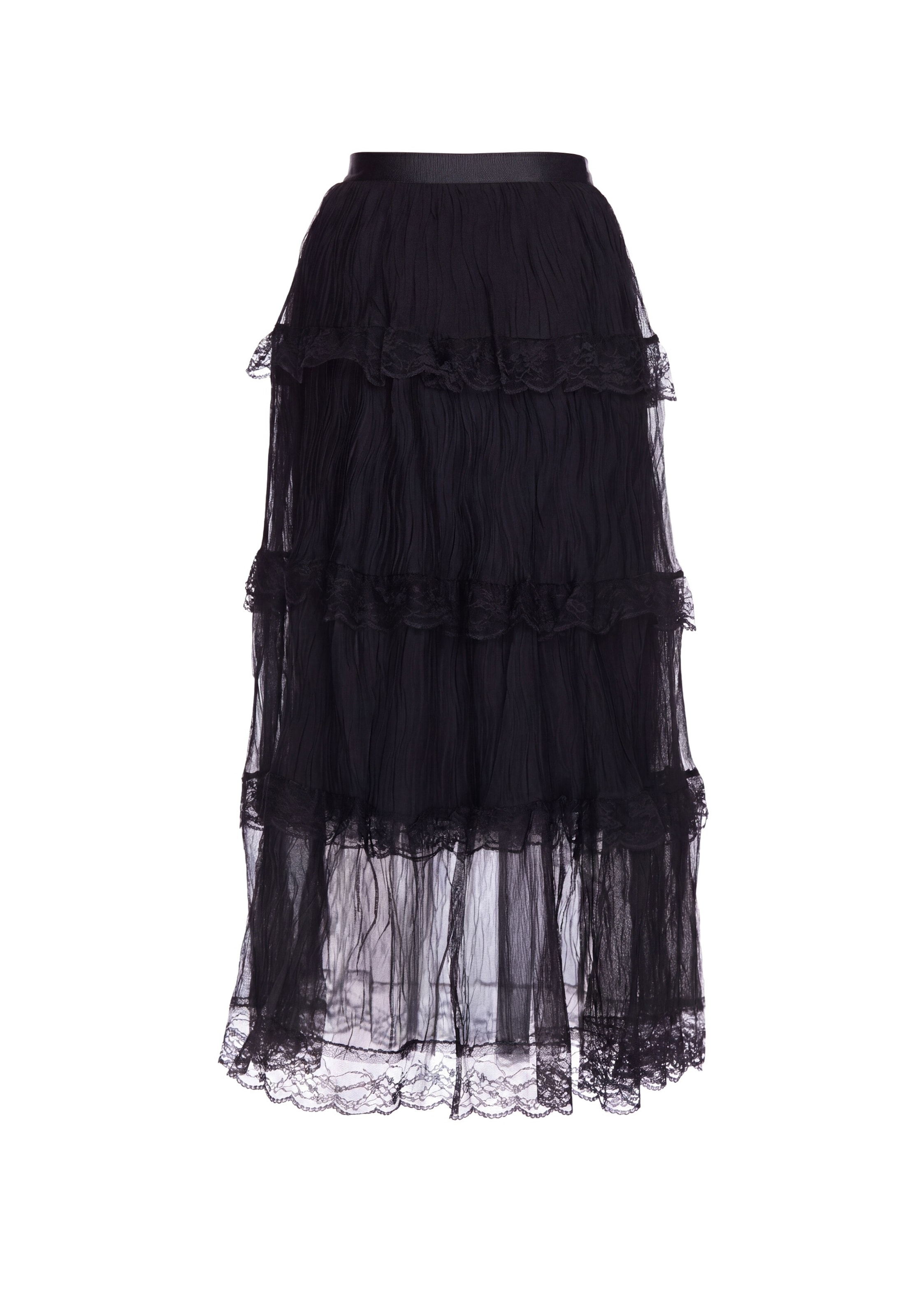 usha BLACK LABEL Skirt in Black