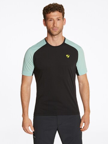 ZIENER Performance Shirt 'NENTIN' in Blue: front