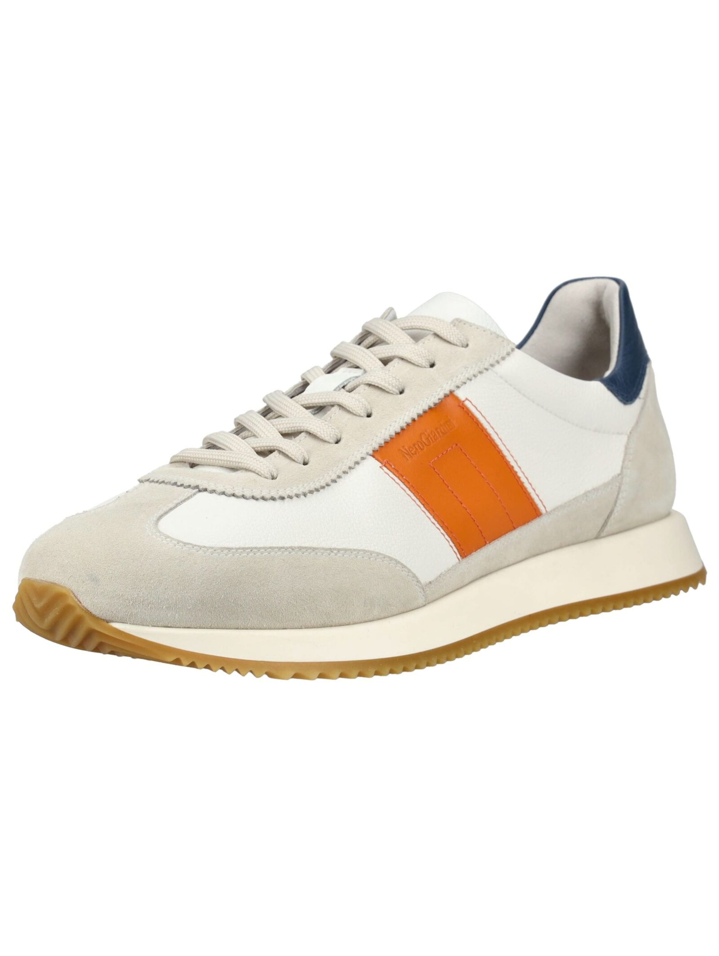 Sneaker bassa di Nero Giardini in bianco: frontale