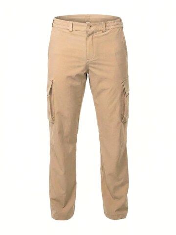saved lab Regular Workout Pants 'SL-150 Cargo Ecru' in Beige: front