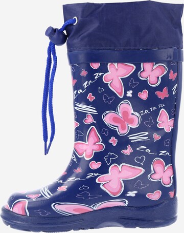 Bottes en caoutchouc 'Blue Summer' BECK en bleu