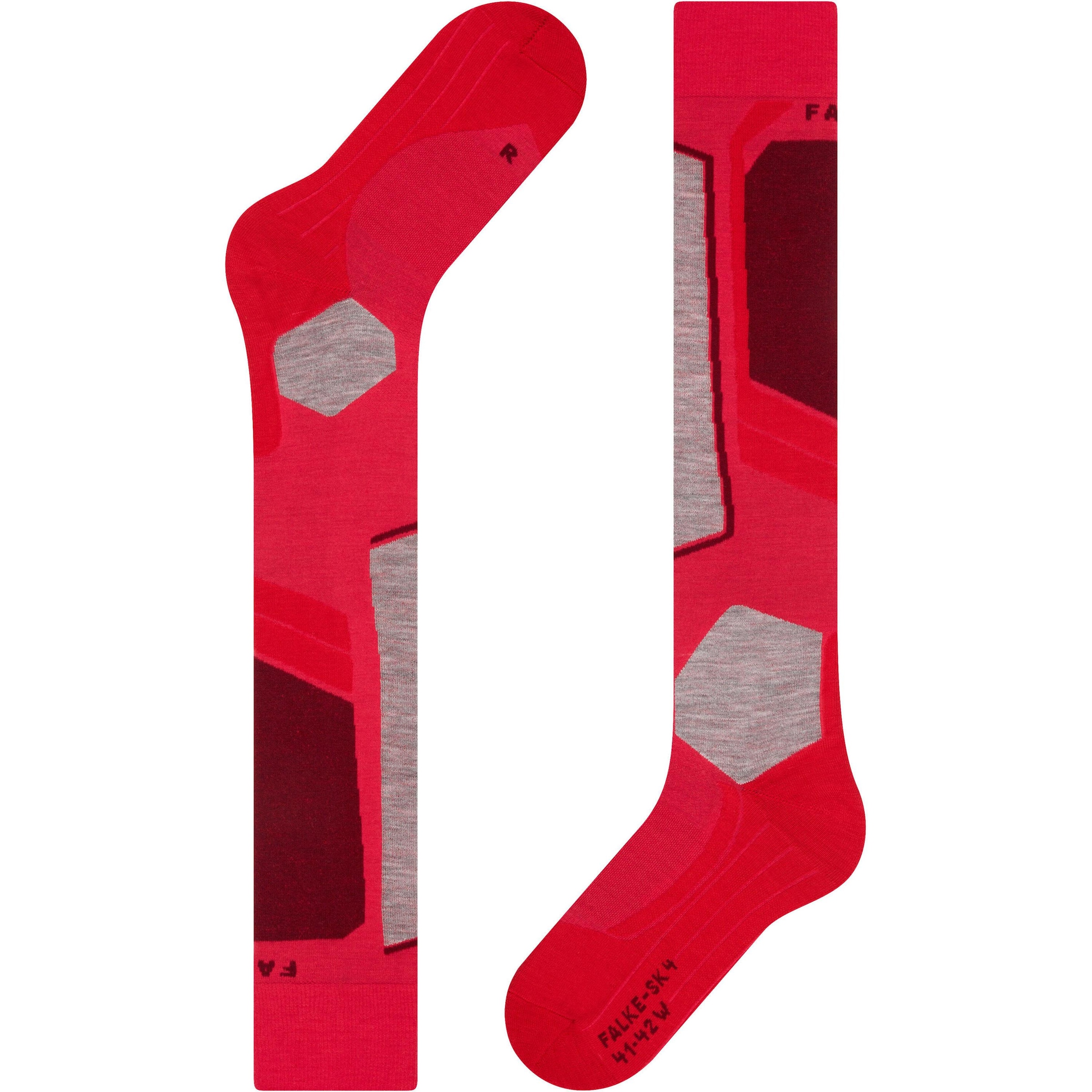 FALKE SK4 Skiing Knee High socks in Rot