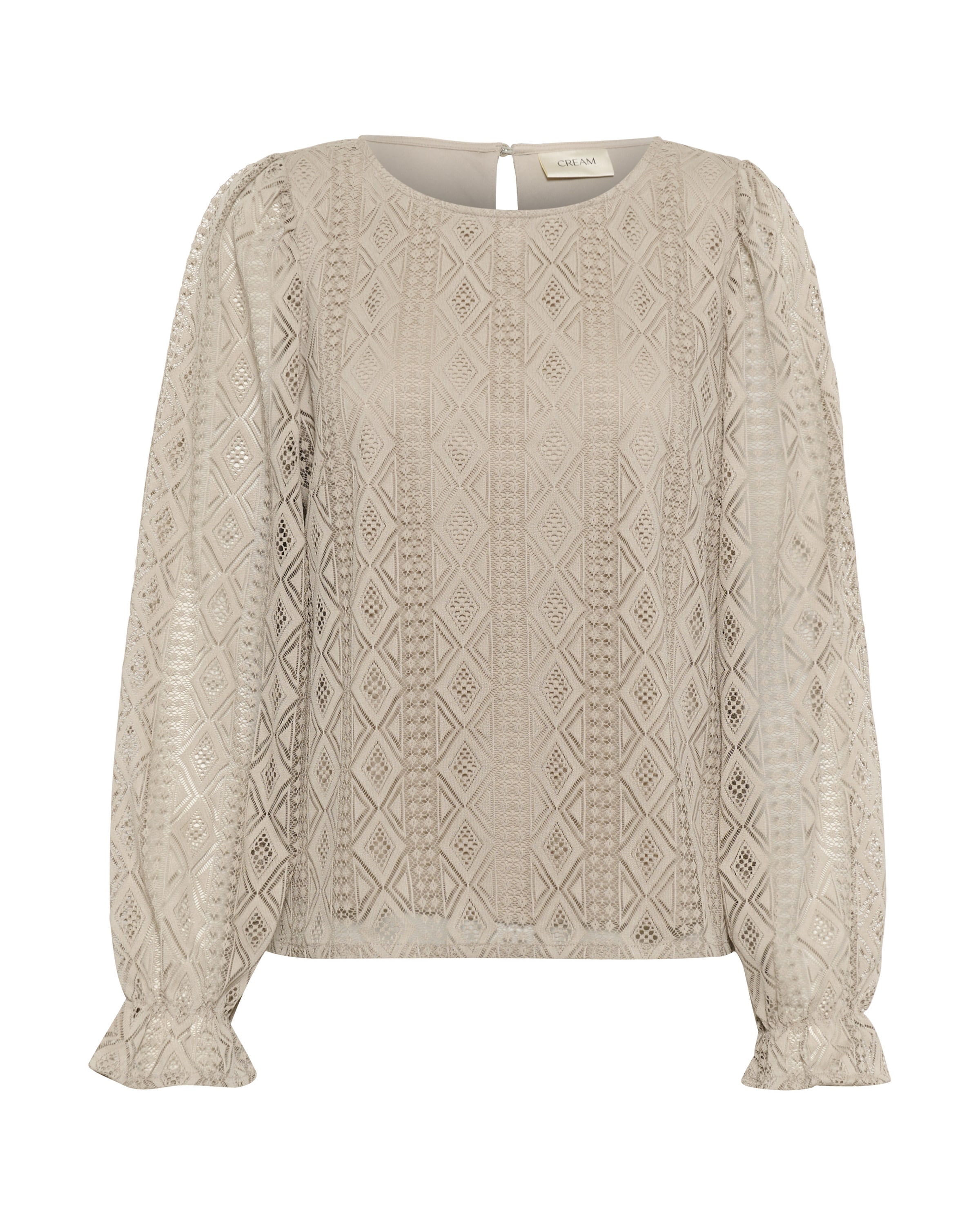 Camicia da donna 'CR Valerie' di Cream in beige: frontale