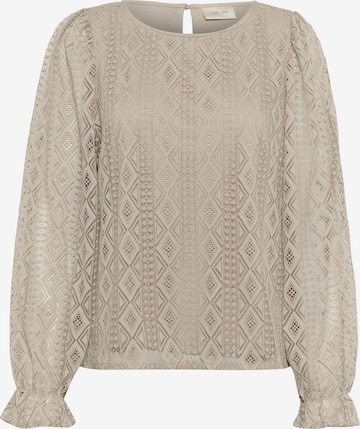 Cream - Blusa 'CR Valerie' en beige: frente