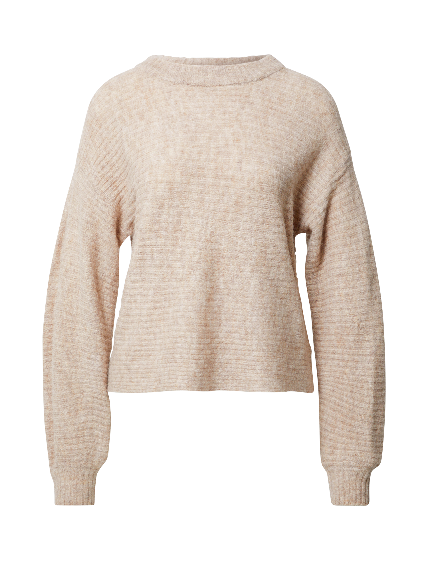 OZtEv Odzież ICHI Sweter w kolorze Beżowym 