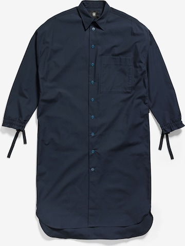 G-Star RAW Shirt Dress in Blue: front