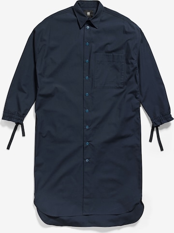 Robe-chemise G-Star RAW en bleu : devant