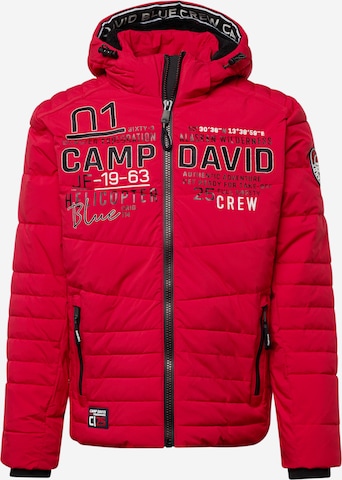 CAMP DAVID - Chaqueta de invierno en rojo: frente