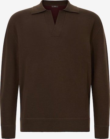 T-Shirt Boggi Milano en marron : devant