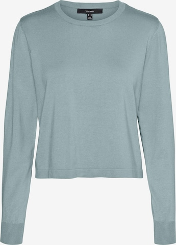 Pull-over 'Silje' VERO MODA en bleu : devant