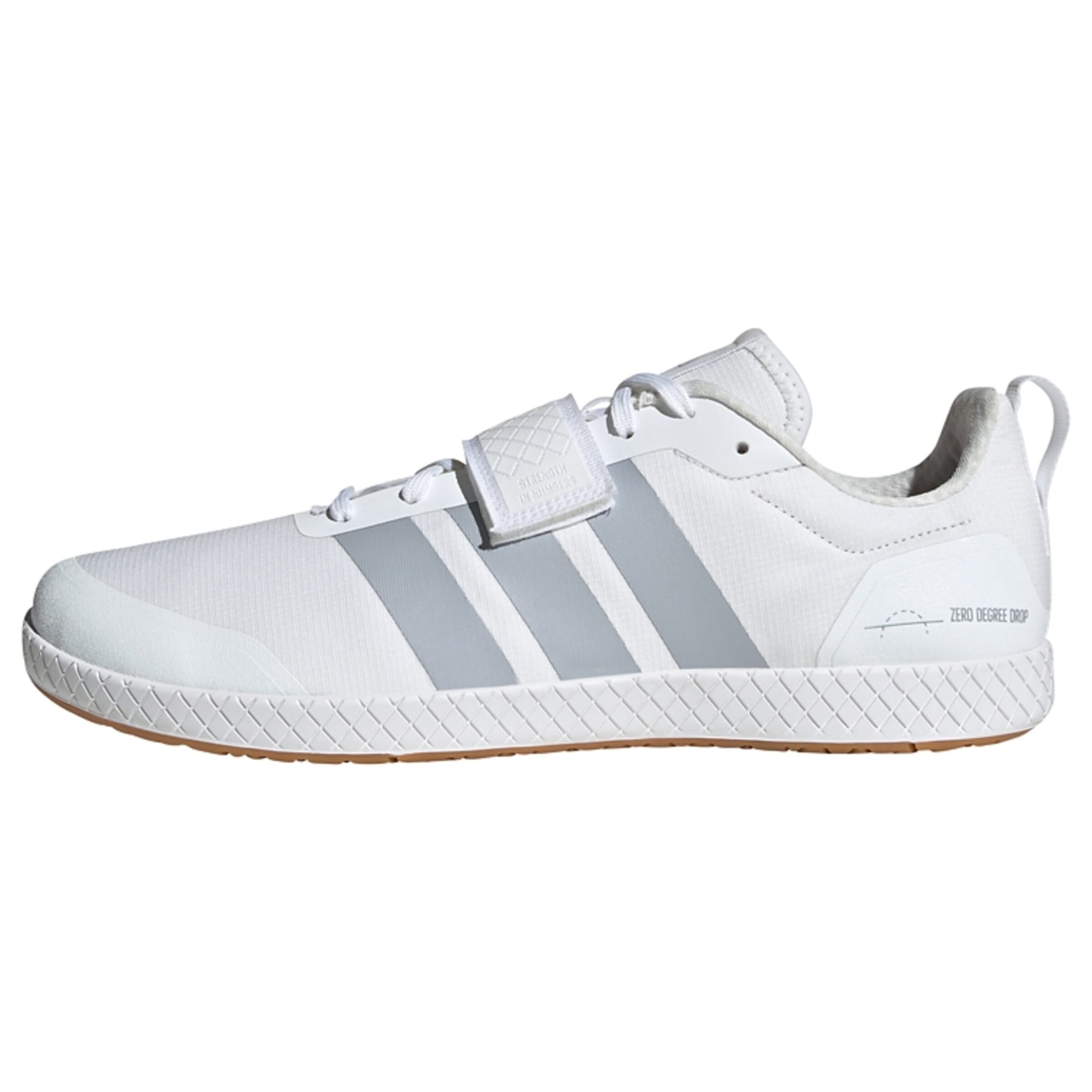 ADIDAS PERFORMANCE Athletic Shoes 'Die Total Weightlifting' in Light grey / White, Item view