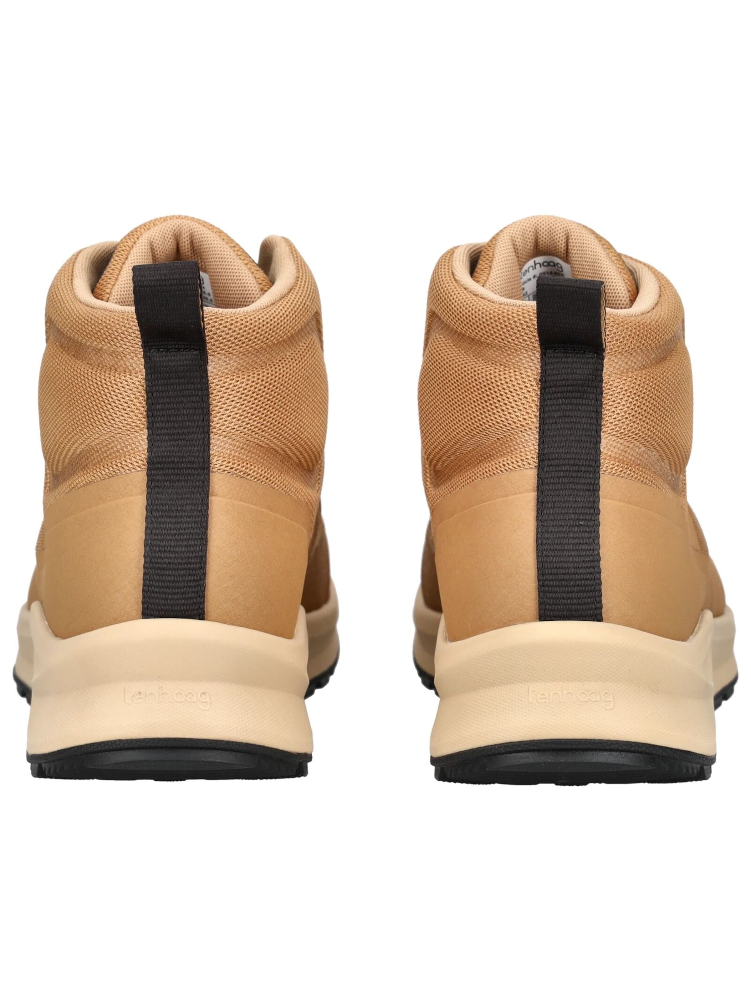 Sneaker alta di Tenhaag in marrone