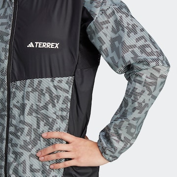 ADIDAS TERREX Athletic Jacket in Grey