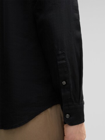 STRELLSON Slim fit Button Up Shirt 'Ceasar' in Black
