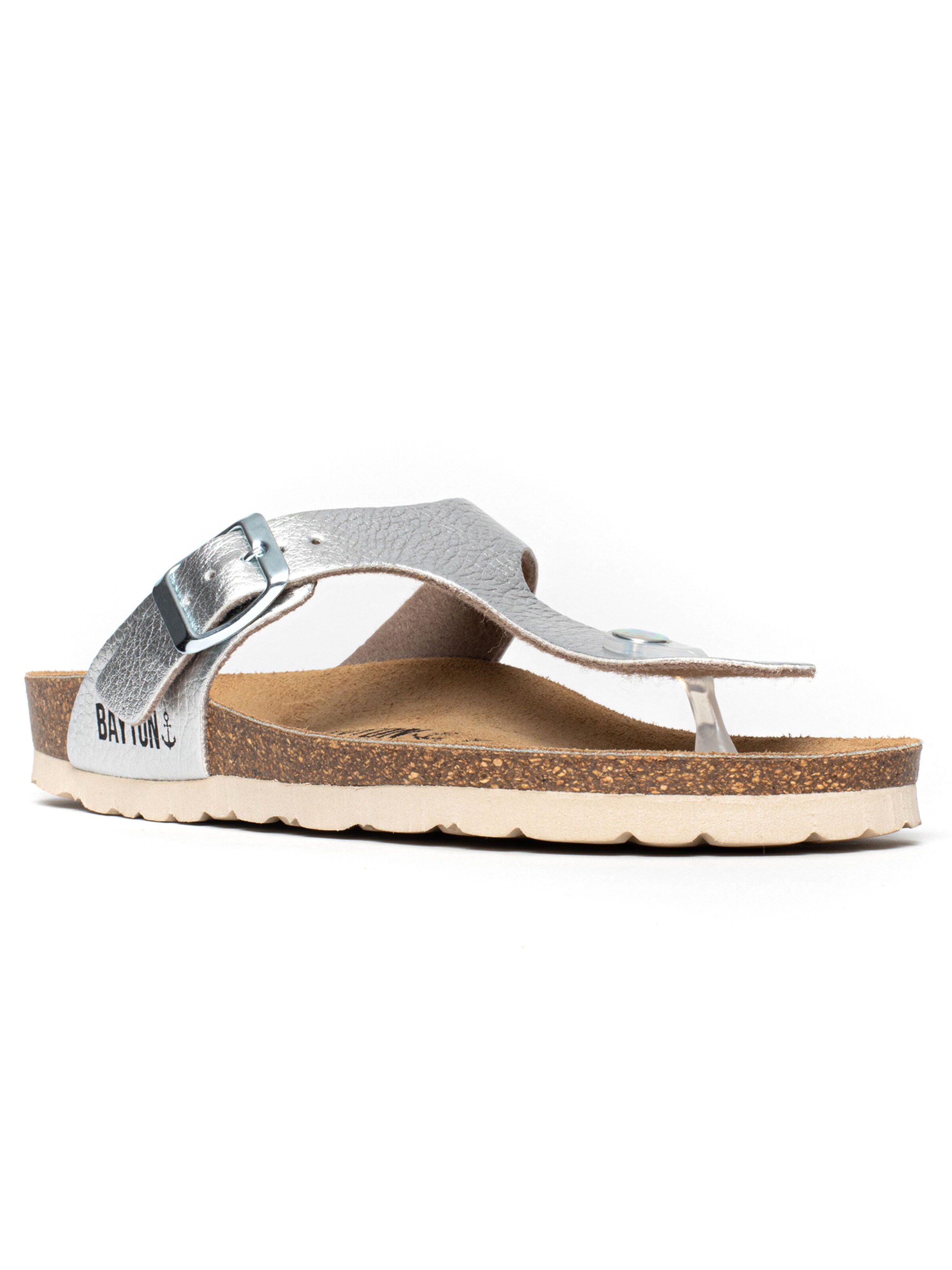 Bayton Varvastossut 'Cordoba' värissä hopea