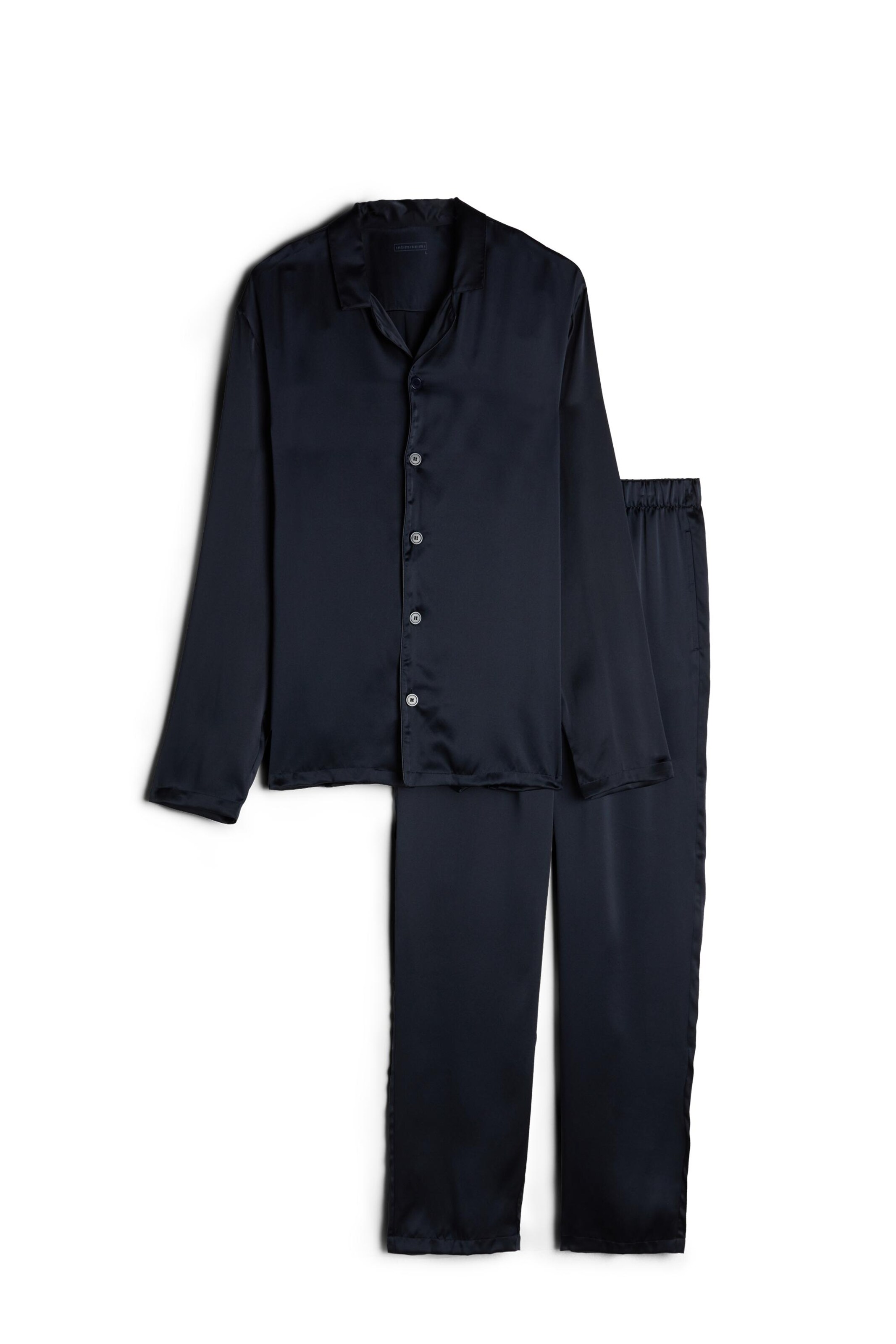 IUMAN Intimissimi Uomo Pyjama in Blau: Vorderseite