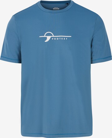 PROTEST Performance Shirt 'Core' in Blue: front