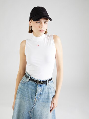 DIESEL Top 'T-MOKKY' in White: front