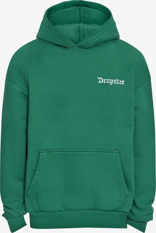 Dropsize Μπλούζα φούτερ σε πράσινο: μπροστά