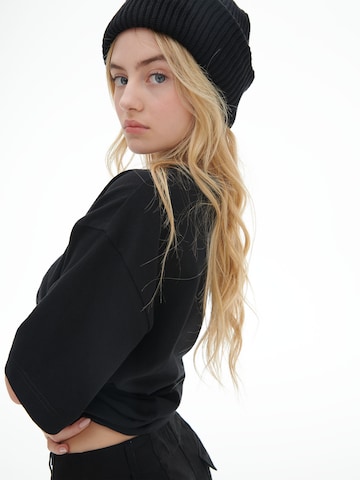 LENI KLUM x ABOUT YOU Beanie 'Lola' in Black: front