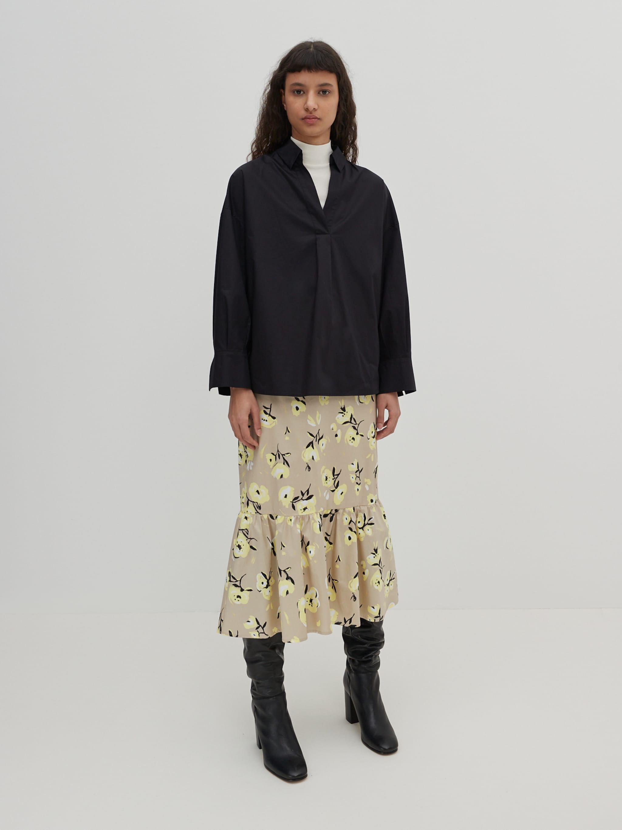 EDITED Produkte Bluse 'Sloan' (GOTS) schwarz