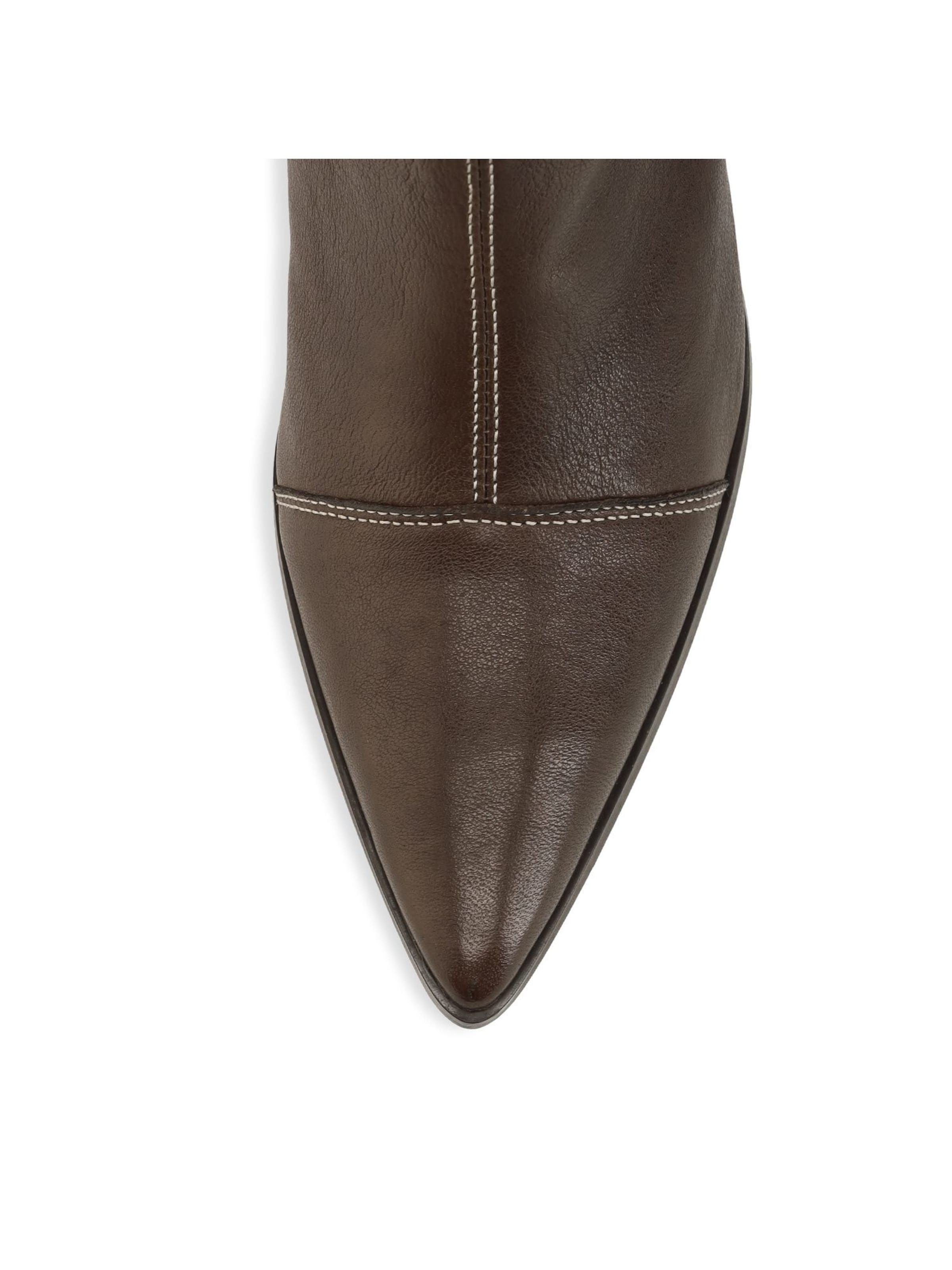 MANFIELD Stiefelette in Braun