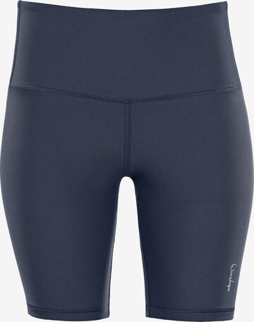 Slimfit Pantaloni sportivi 'AEL412C' di Winshape in grigio: frontale