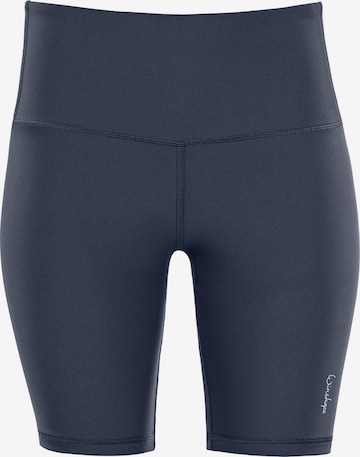 Winshape - Slimfit Calças de desporto 'AEL412C' em cinzento: frente